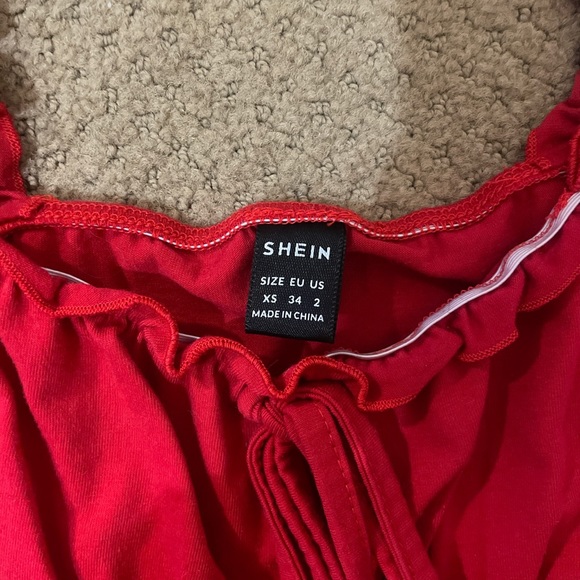 shein ruffle strap tank - Picture 2 of 2